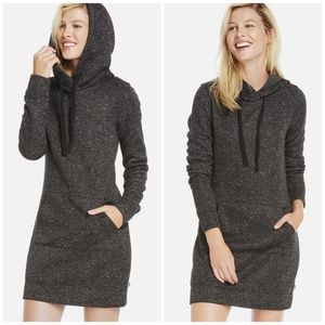 ❄ Fabletics Yukon Charcoal Gray Sweatshirt Dress